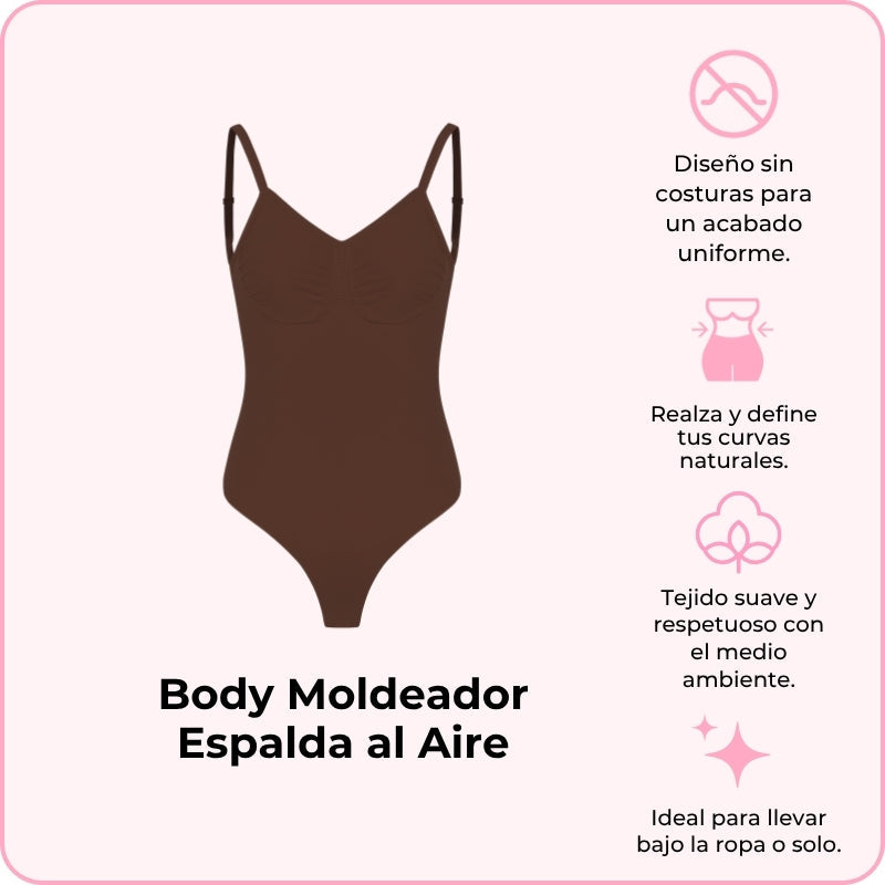 Body Moldeador Espalda al Aire