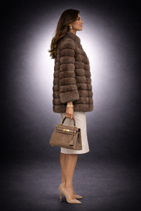 Chaqueta invernal ancha