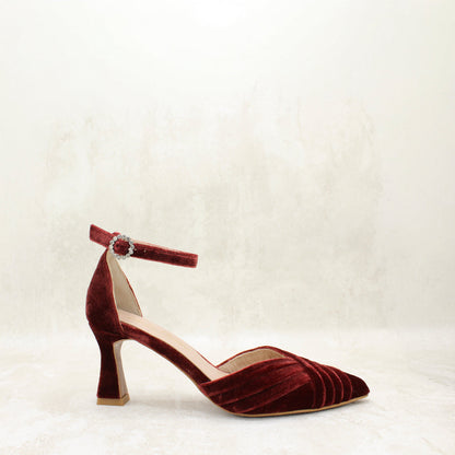 SERENA 7 VELVET GARNET