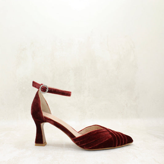 SERENA 7 VELVET GARNET