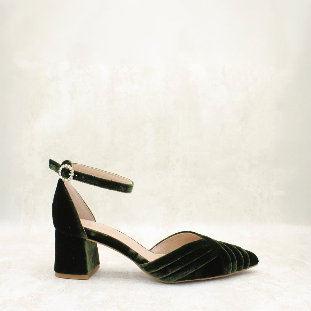 SERENA 5 VELVET VERDE