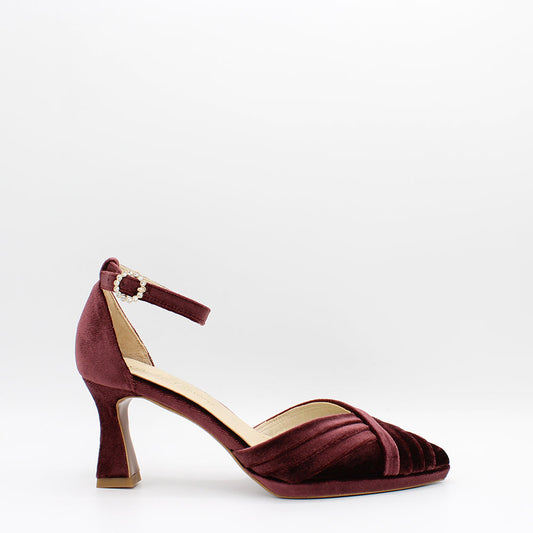 SERENA 7 VELVET BURDEOS