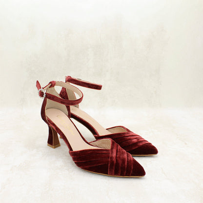 SERENA 7 VELVET GARNET