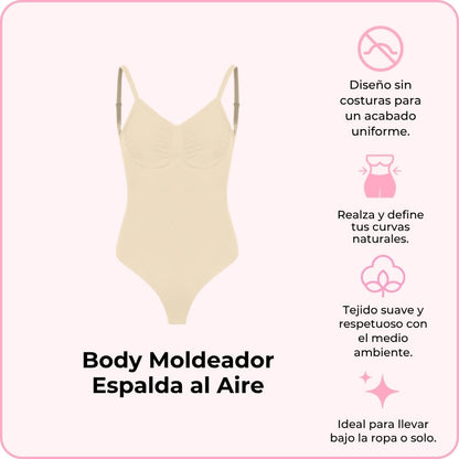 Body Moldeador Espalda al Aire