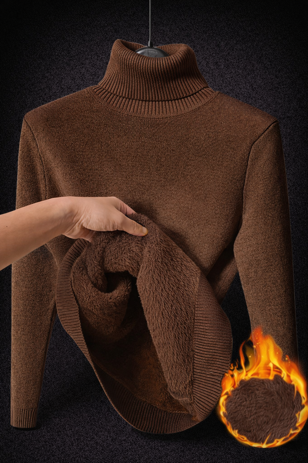 Sudadera de cuello alto