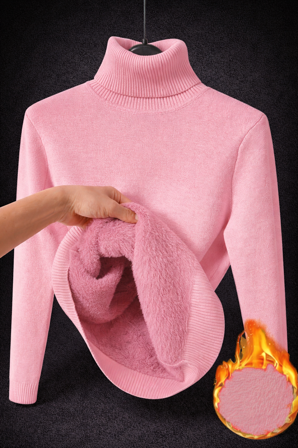 Sudadera de cuello alto
