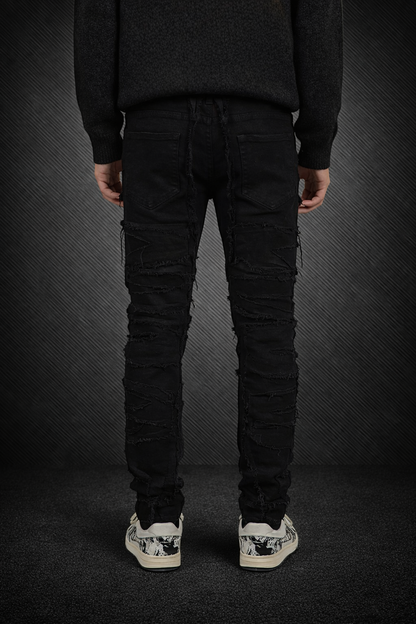 pantalones despeluchados
