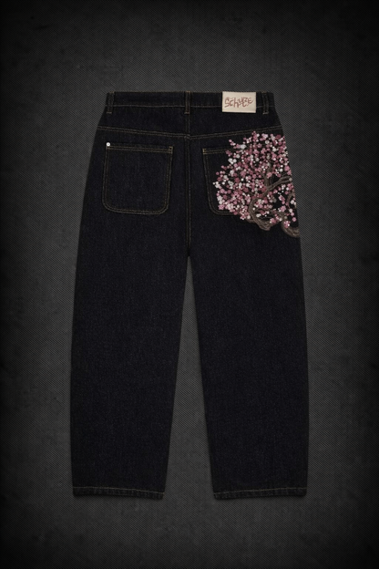 Pantalon con flor