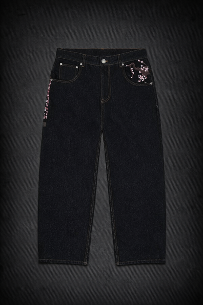 Pantalon con flor