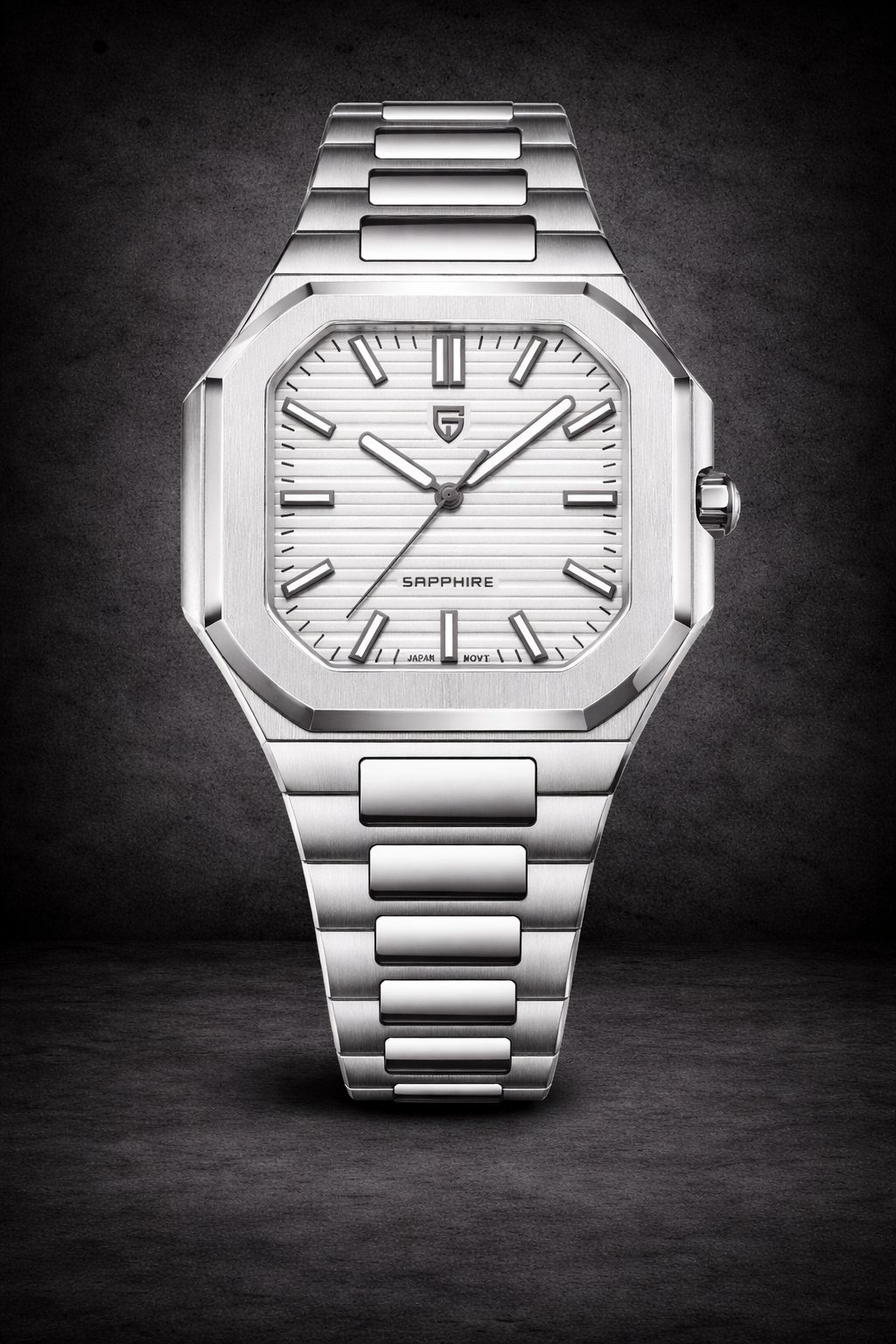 Reloj cuadrado Safiro