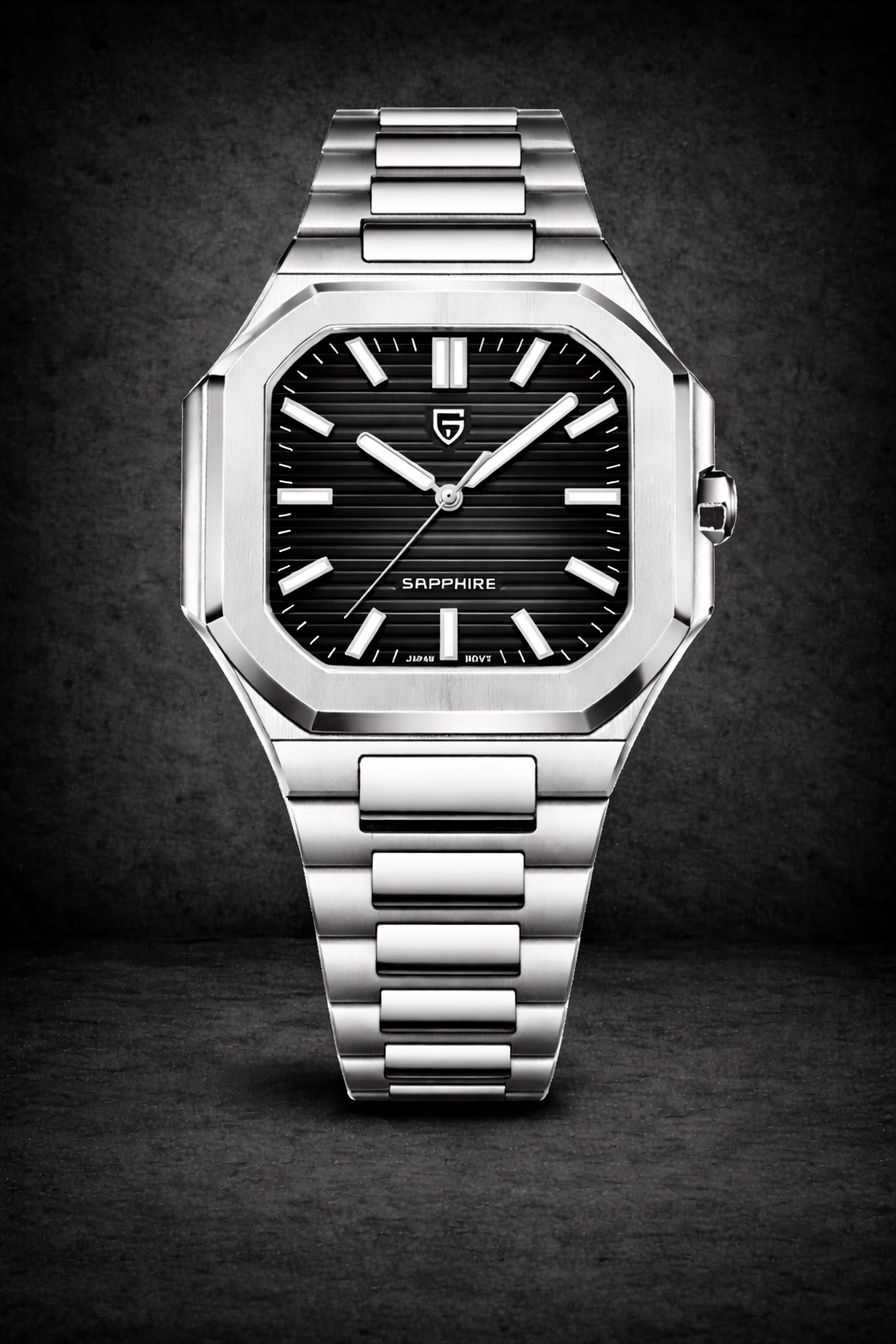 Reloj cuadrado Safiro
