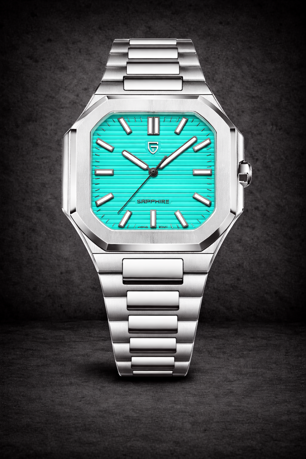 Reloj cuadrado Safiro