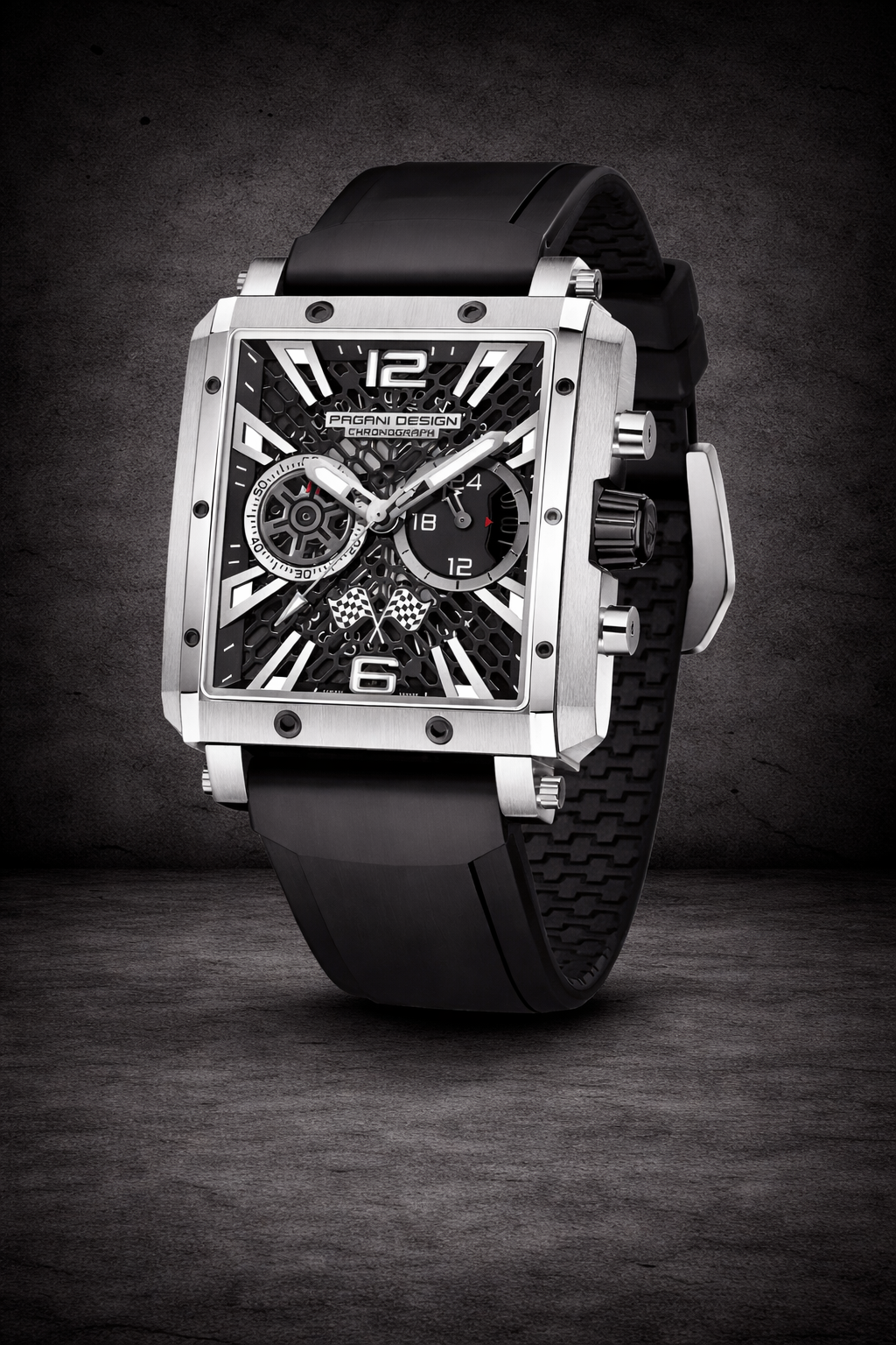 Reloj cuadrado Imperia