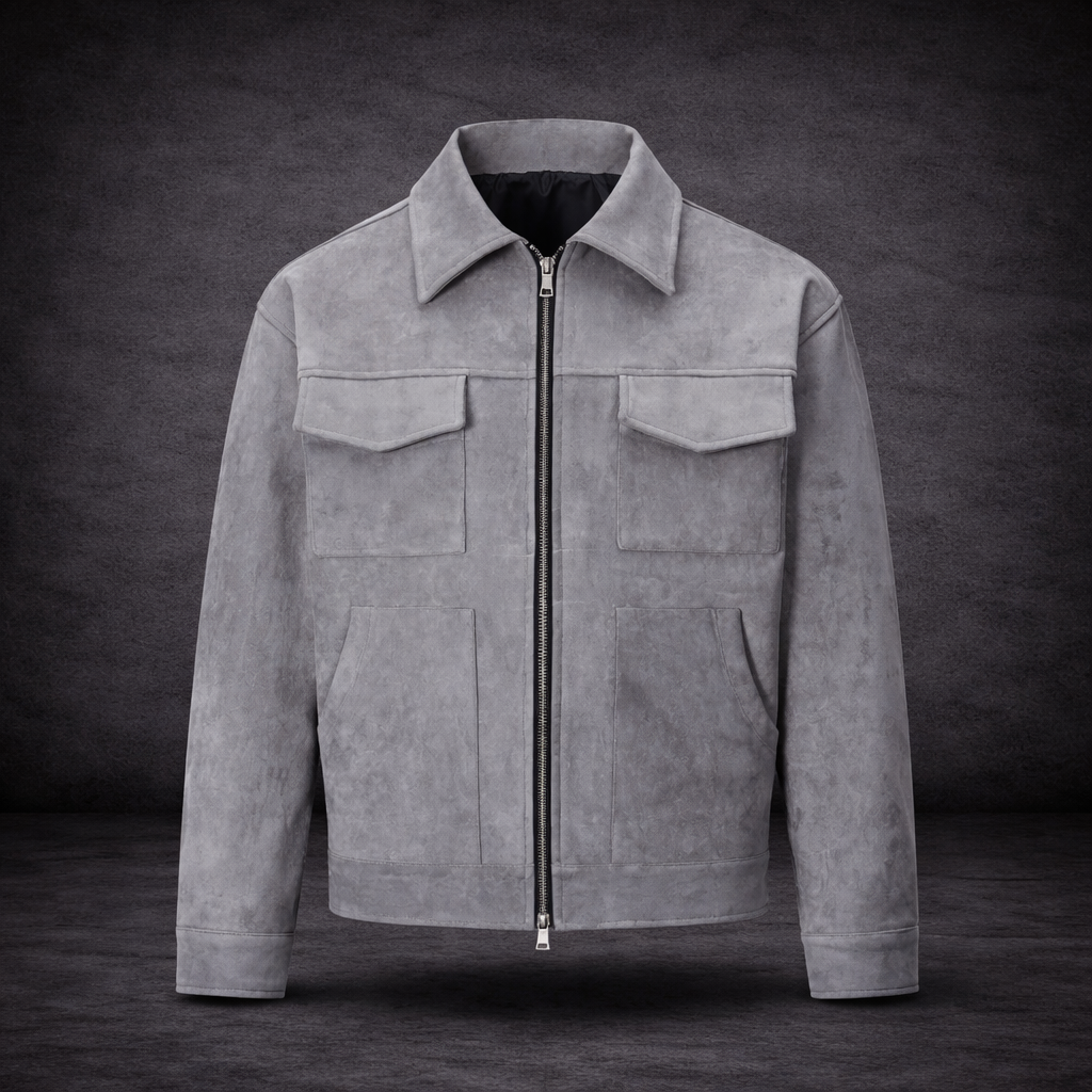 Chaquera con cuello elegante