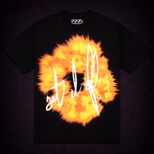 Camiseta estampado flor Maarco
