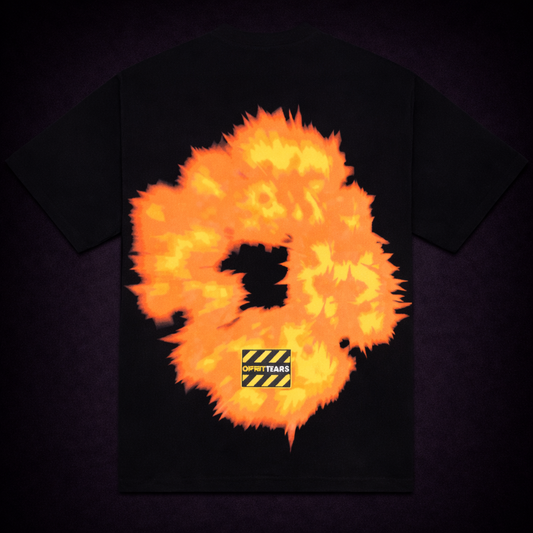 Camiseta estampado flor Maarco