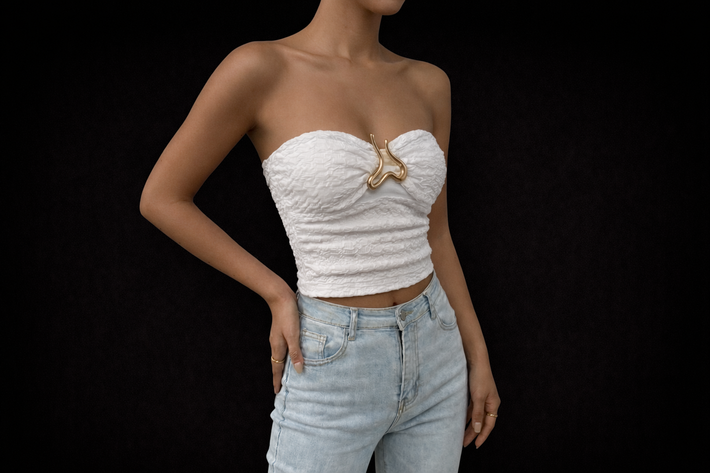 Top corto Sara