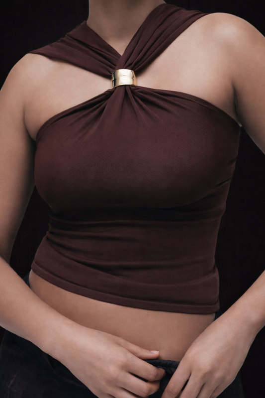Top anilla dorada Alanis