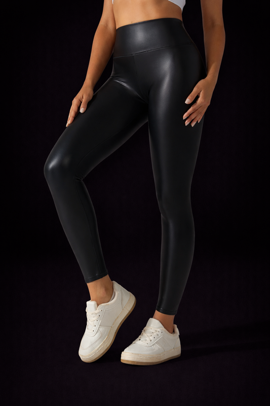 Leggins ajustados de cuero Emma