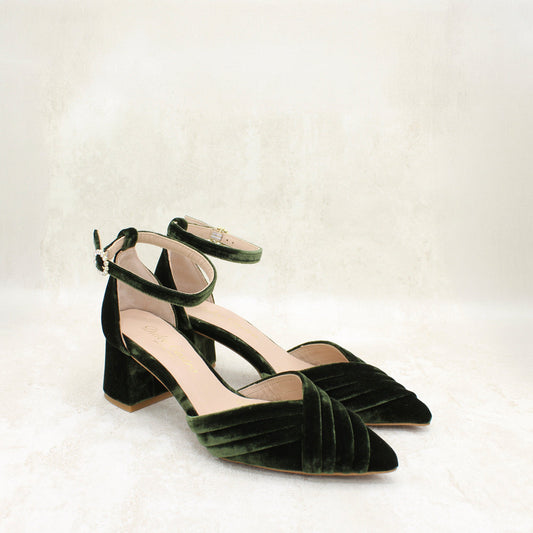 SERENA 5 VELVET VERDE