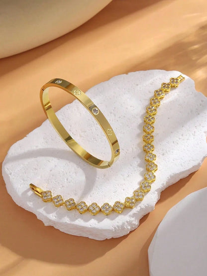 Pulsera Flora Gold