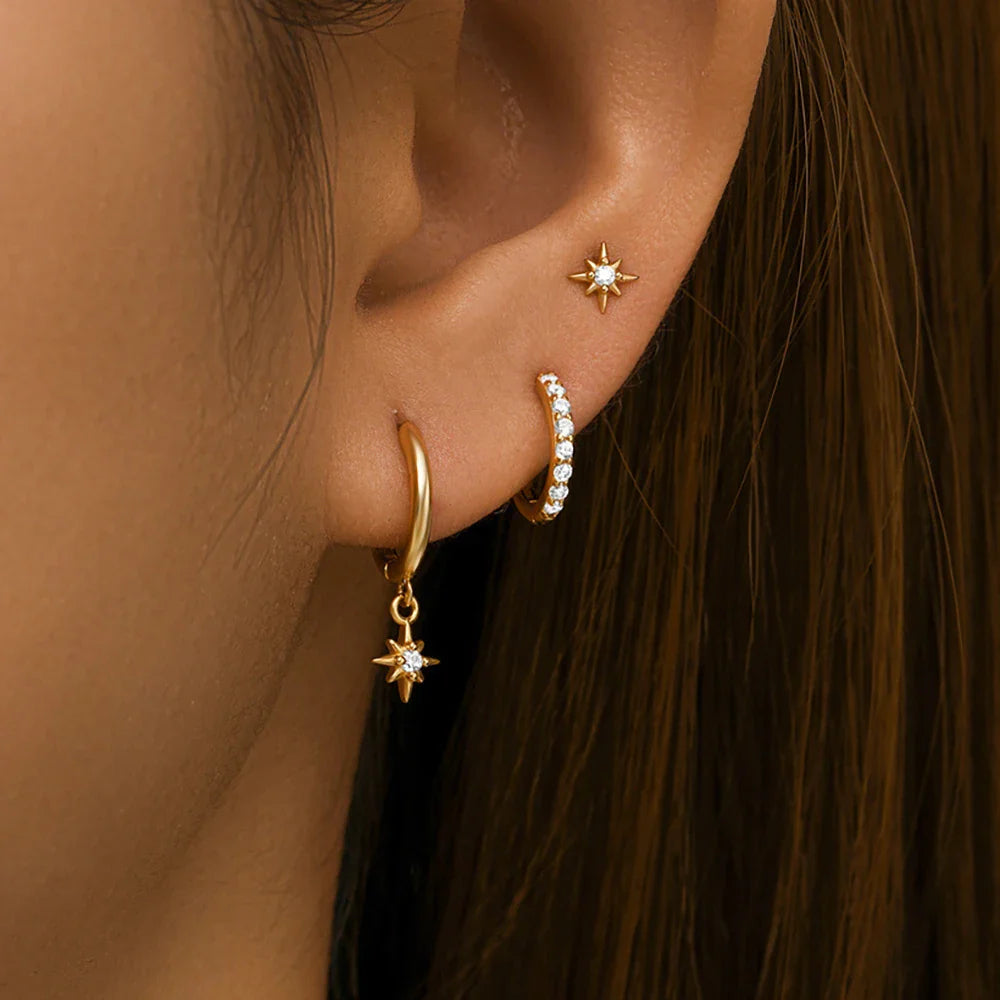Pendientes toque de reina