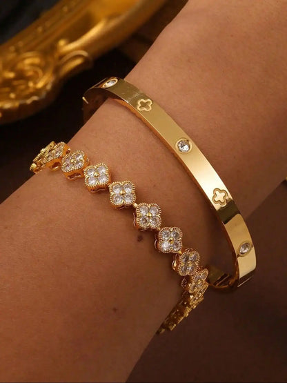 Pulsera Flora Gold