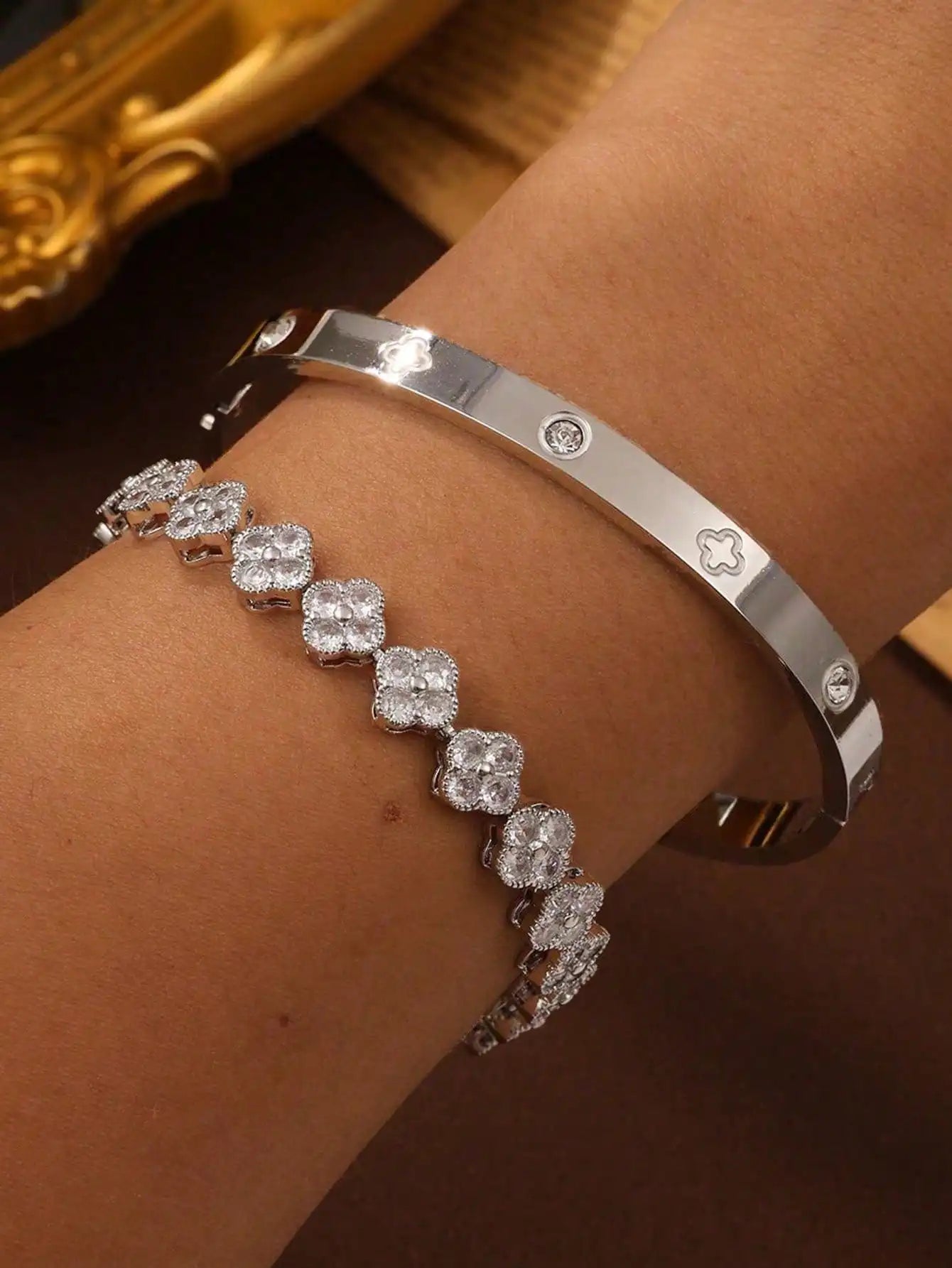 Pulsera Flora Gold