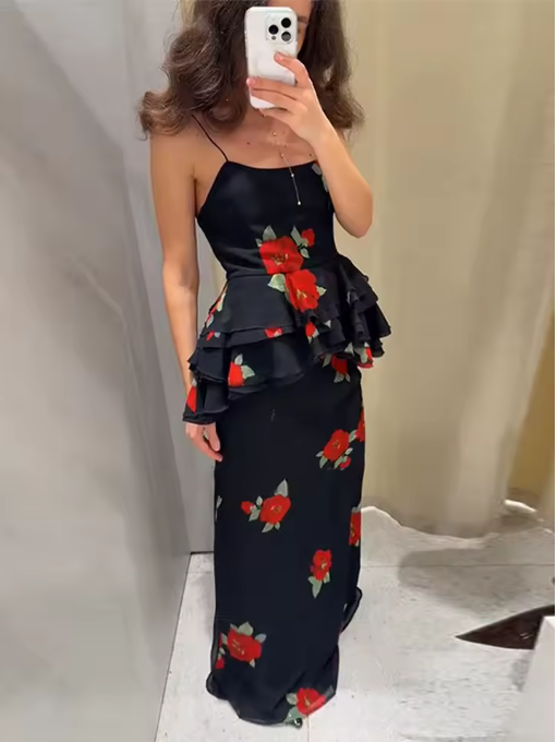 vestido Black Rose