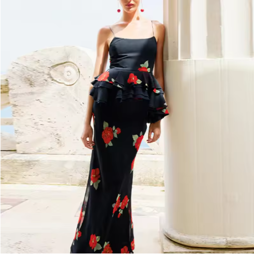vestido Black Rose